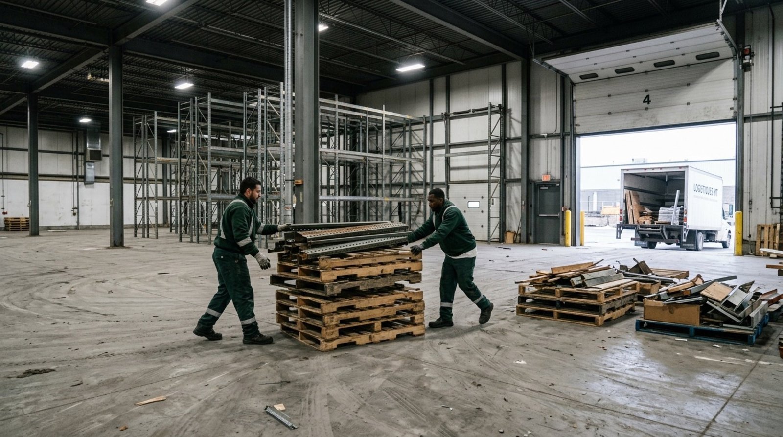 Débarras d'entrepôt et de local industriel à Montréal